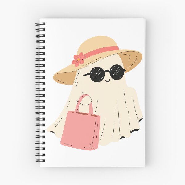 Item preview, Vacation Ghost with Sun Hat designed and sold by AllaMashycheva.