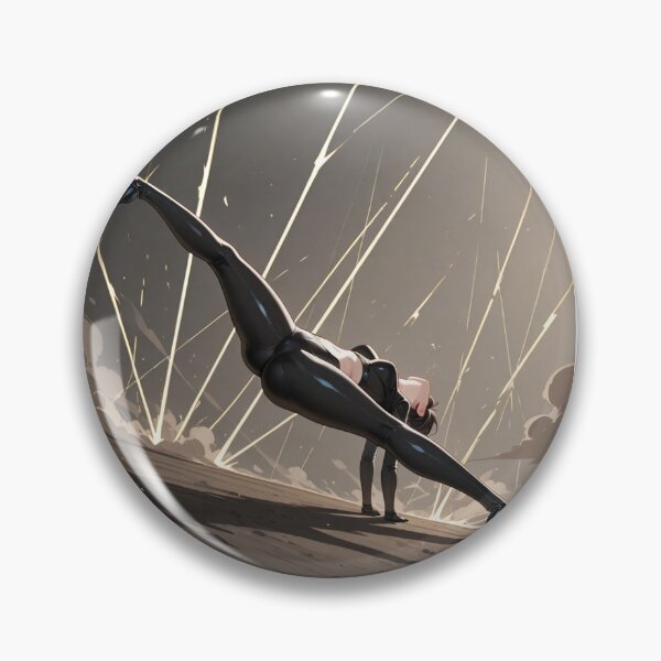 Item preview, Art - Stylized Female Character, Acrobatic Performer in Dynamic Movement designed and sold by AnimeShin.