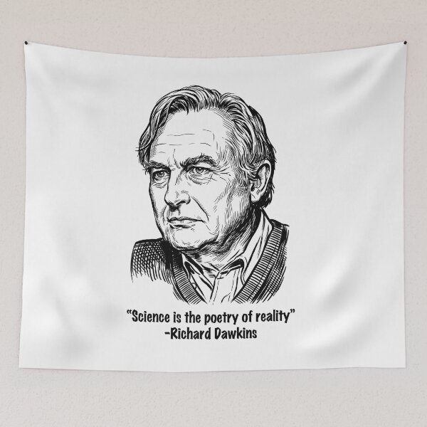 Item preview, Richard Dawkins - Science is the poetry of reality designed and sold by Deviant Logic Design.