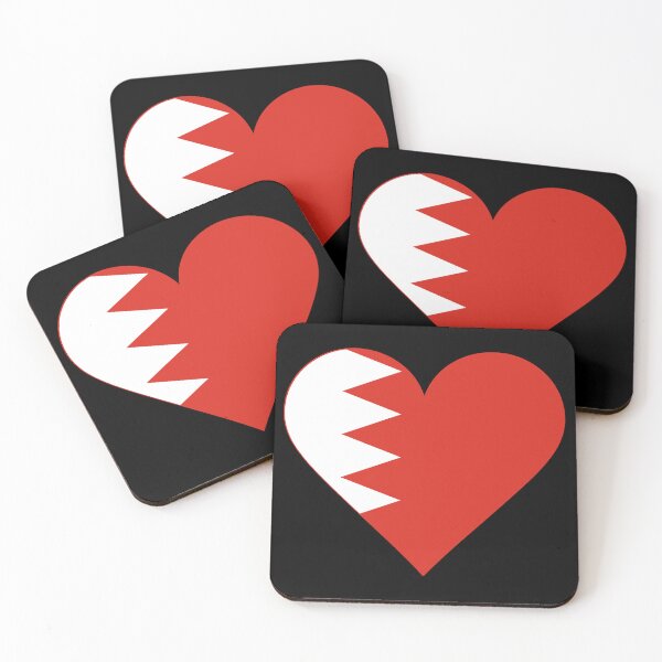 Item preview, Bahrain Heart Flag Graphic | I Love Bahrain Patriotic Symbol designed and sold by NTGUILTY.
