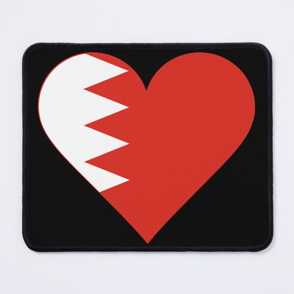 Item preview, Bahrain Heart Flag Graphic | I Love Bahrain Patriotic Symbol designed and sold by NTGUILTY.