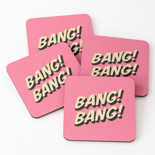 Item preview, Retro Comic Bang Typography Pop Art Statement Design Print designed and sold by EL-Lebedenko.