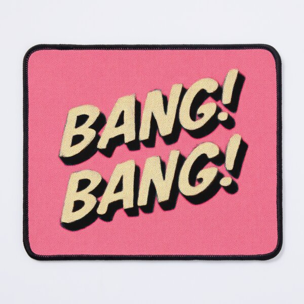 Item preview, Retro Comic Bang Typography Pop Art Statement Design Print designed and sold by EL-Lebedenko.