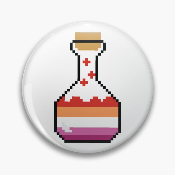 Item preview, Lesbian Pride Potion! designed and sold by meltdwn designs.