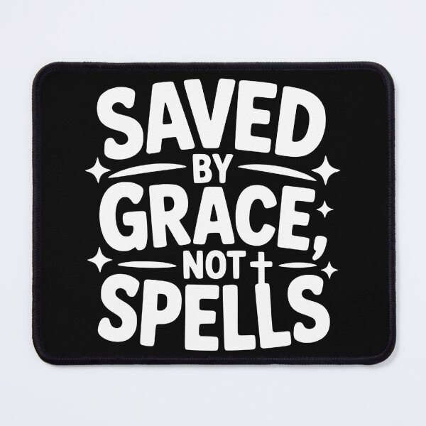 Item preview, Saved By Grace, Not Spells designed and sold by theartfulaspie.