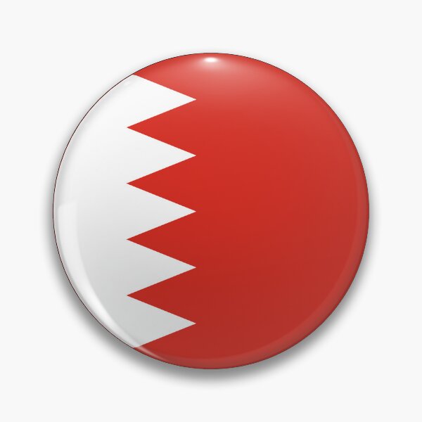 Item preview, Round Bahrain Flag Icon | Circular Bahraini Flag Button Element designed and sold by NTGUILTY.