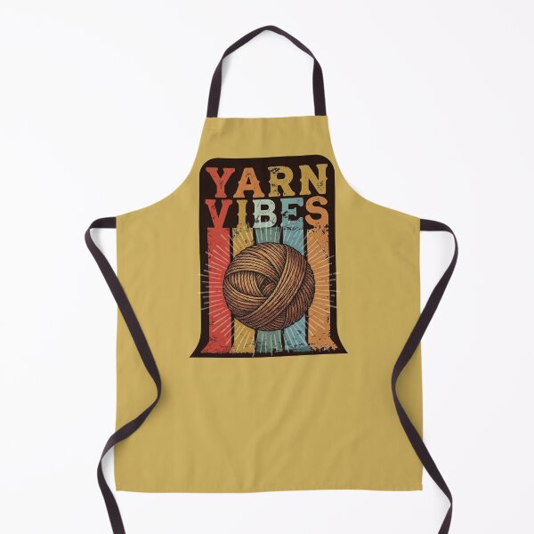 Item preview, Retro vintage 70s yarn vibes crochet crocheter knitter knitting designed and sold by BigMRanch.