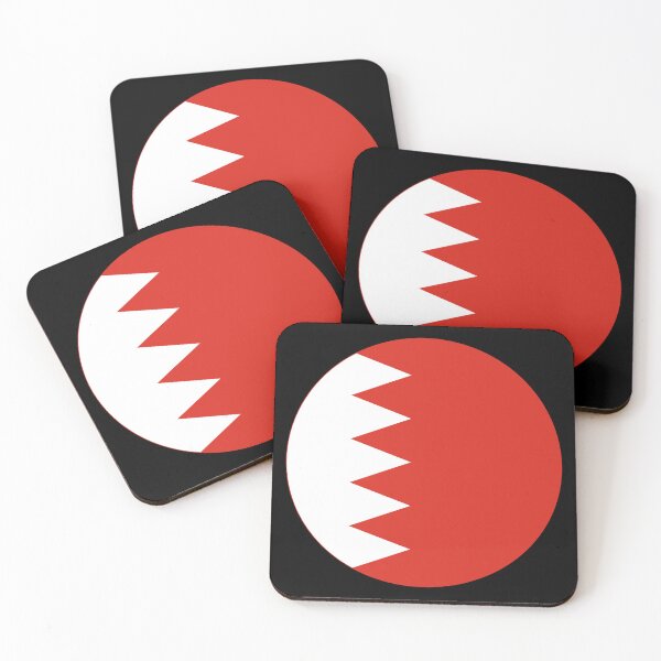 Item preview, Round Bahrain Flag Icon | Circular Bahraini Flag Button Element designed and sold by NTGUILTY.