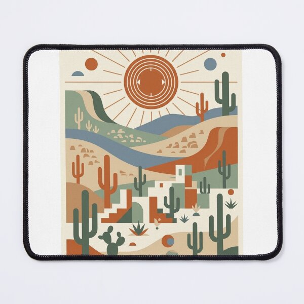 Item preview, Boho Desert Landscape Dreaming designed and sold by Mediagraphic.