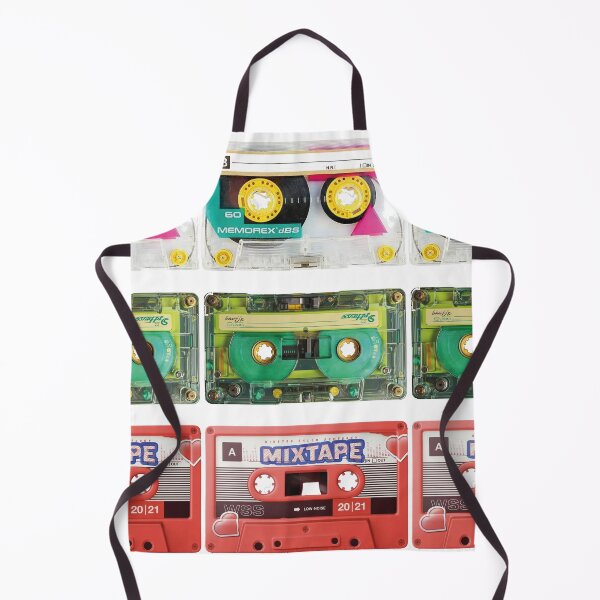 Item preview, Vintage Cassette Tape Collection: 80s 90s Retro Synthwave Mixtape and Lo-Fi Aesthetic Fan Art designed and sold by benja-08.