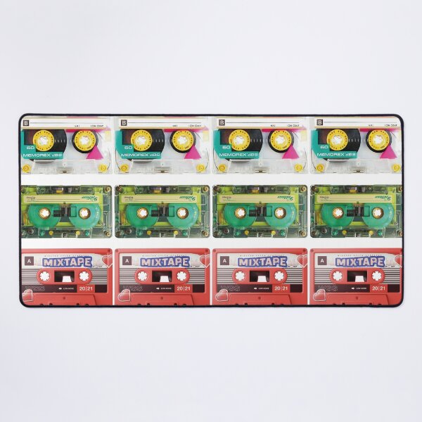 Item preview, Vintage Cassette Tape Collection: 80s 90s Retro Synthwave Mixtape and Lo-Fi Aesthetic Fan Art designed and sold by benja-08.