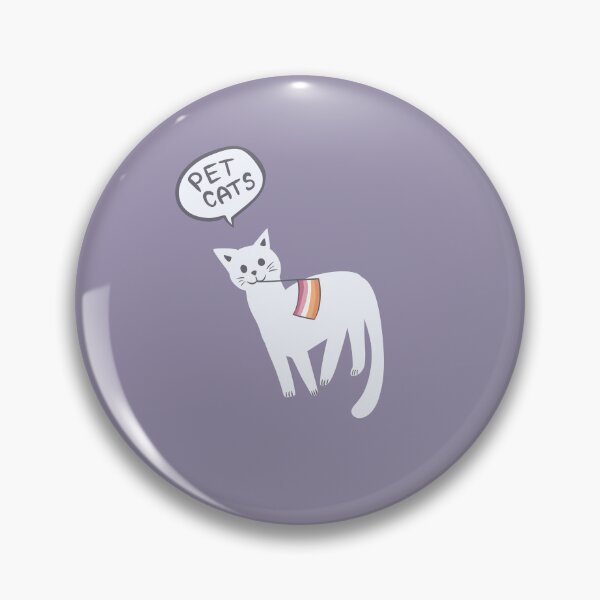 Item preview, Lesbian kitty says to pet cats designed and sold by Obelis.