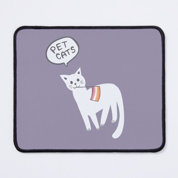 Item preview, Lesbian kitty says to pet cats designed and sold by Obelis.