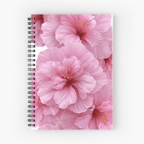 Item preview, Elegant Pink Hibiscus Floral Pattern Romantic Botanical Artwork Design designed and sold by EL-Lebedenko.
