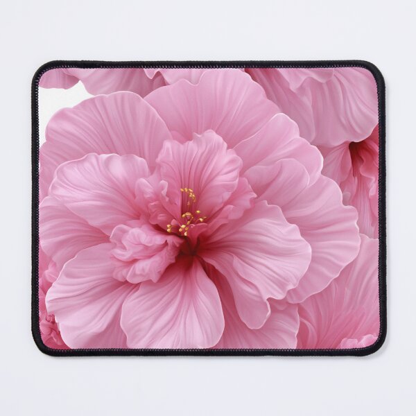 Item preview, Elegant Pink Hibiscus Floral Pattern Romantic Botanical Artwork Design designed and sold by EL-Lebedenko.
