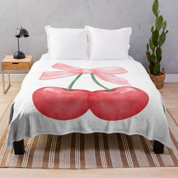 Item preview, Cherry Sweet – Cute Retro Pastel Cherries Illustration 4 designed and sold by SDKENERGY.