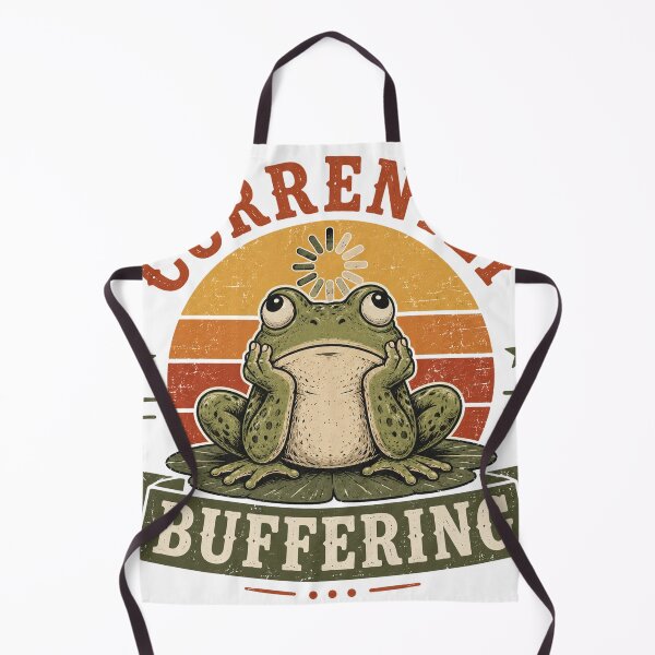 Item preview, Currently Buffering Funny Frog designed and sold by mYaro.