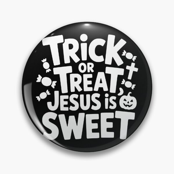 Item preview, Trick or Treat, Jesus Is Sweet designed and sold by theartfulaspie.