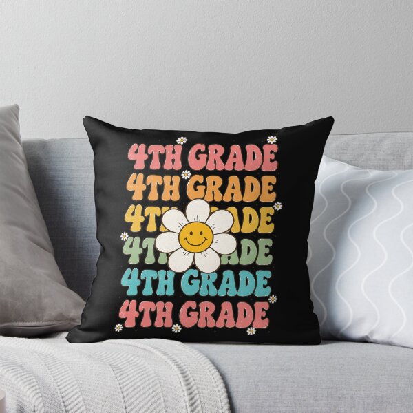 Item preview, Retro 4th Grade Daisy Back to School designed and sold by msmeylin.