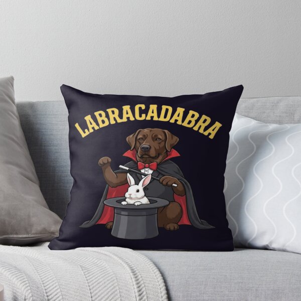 Item preview, CHOCOLATE BROWN LABRADOR RETRIEVER - LABRACADABRA MAGICIAN TRICK designed and sold by PRINTSCHARMINGM.