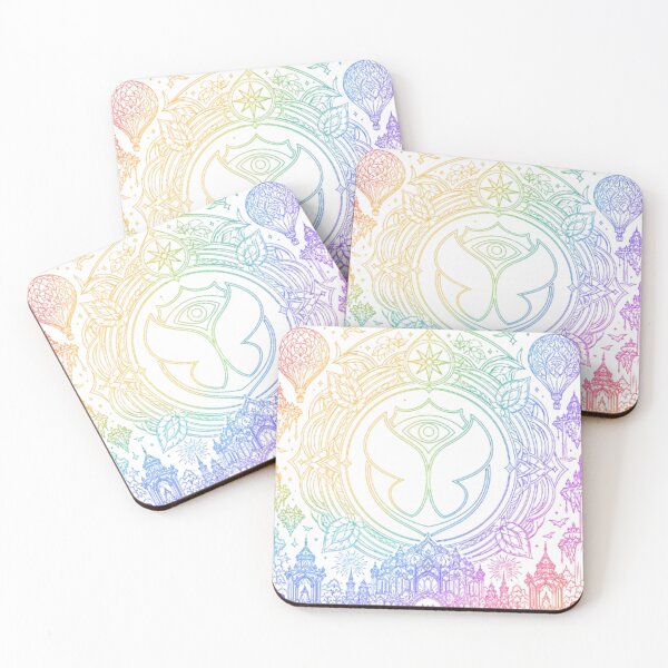 Item preview, Fantasy Festival Line Art | Rainbow Outline Illustration designed and sold by NextWaveOfGaze.