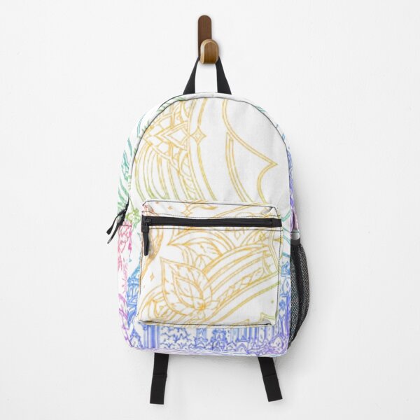 Item preview, Fantasy Festival Line Art | Rainbow Outline Illustration designed and sold by NextWaveOfGaze.