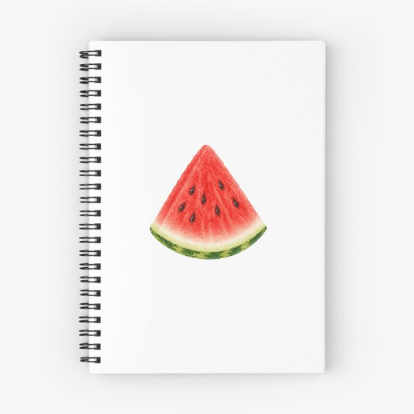 Item preview, Vintage Watercolor Watermelon Slice | Botanical Summer Fruit Illustration designed and sold by Ethereal-Rain.
