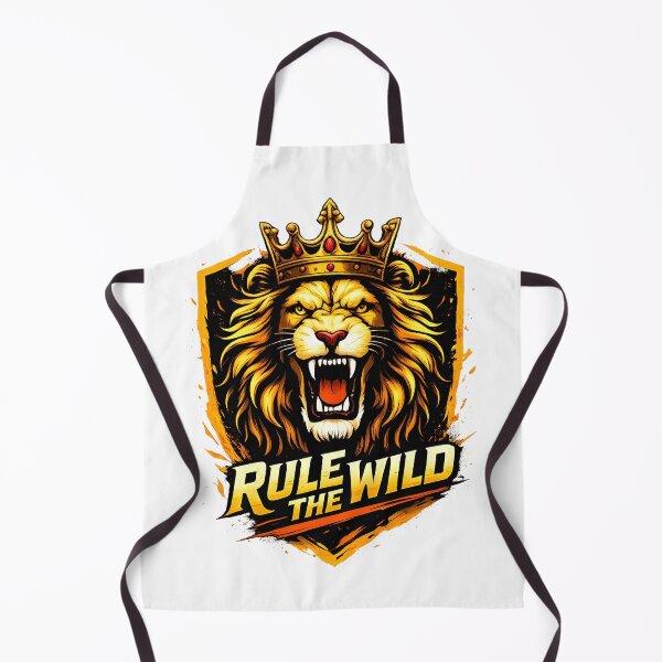 Item preview, Rule The Wild Lion King Crown Motivational Design designed and sold by CreativeMindsetLab.