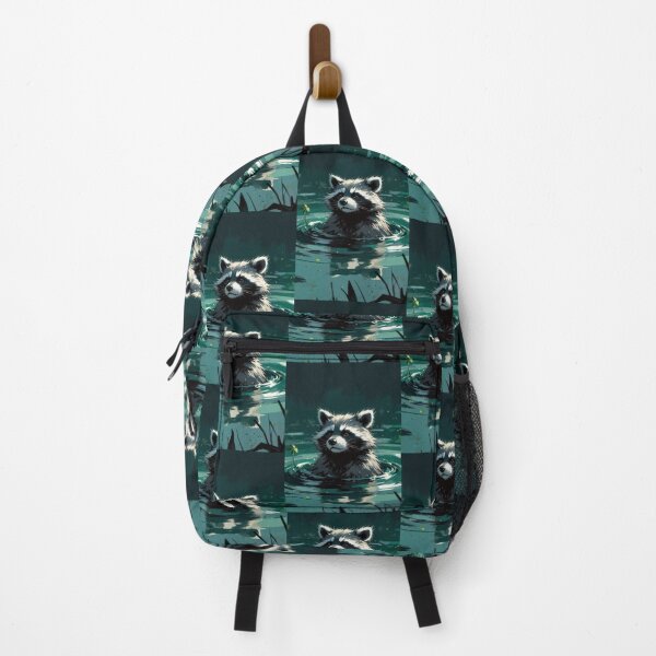 Item preview, Raccoon in the pond designed and sold by The King's general goods.