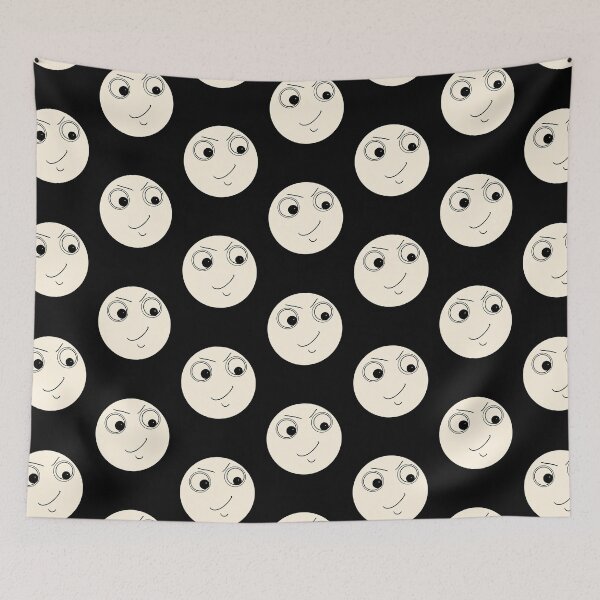Item preview, Suspicious face emoji designed and sold by Nnone.