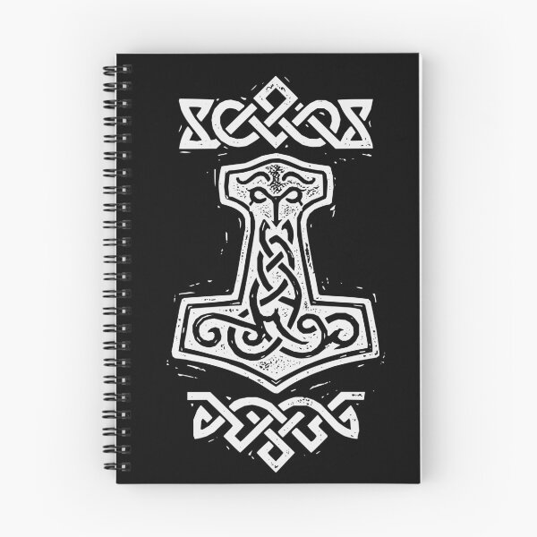 Item preview, Mjolnir Thors Hammer Celtic Knotwork Design designed and sold by LinaValearte.