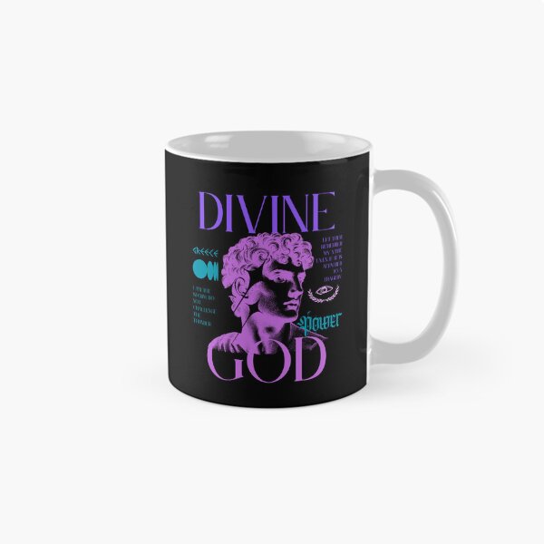 Item preview, Divine God Purple Statue Black Aesthetic Poster designed and sold by SimpliShopp.