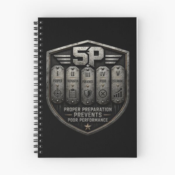 Item preview, 5P Shield – Proper Preparation Prevents Poor Performance designed and sold by NJRNL Apparel .