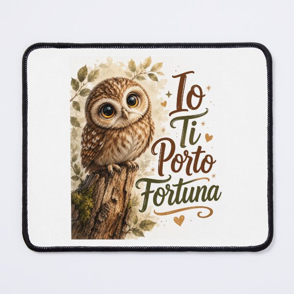Item preview, Io ti porto fortuna - Gufetto Portafortuna su Tronco designed and sold by RipantinaFantasy .
