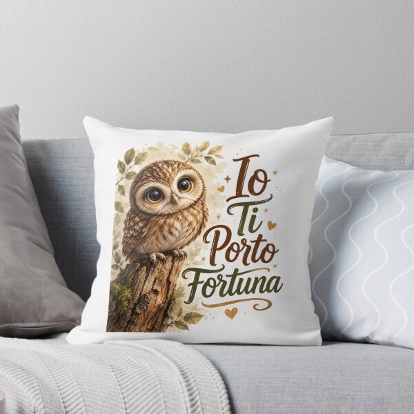 Item preview, Io ti porto fortuna - Gufetto Portafortuna su Tronco designed and sold by RipantinaFantasy .