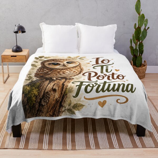 Item preview, Io ti porto fortuna - Gufetto Portafortuna su Tronco designed and sold by RipantinaFantasy .