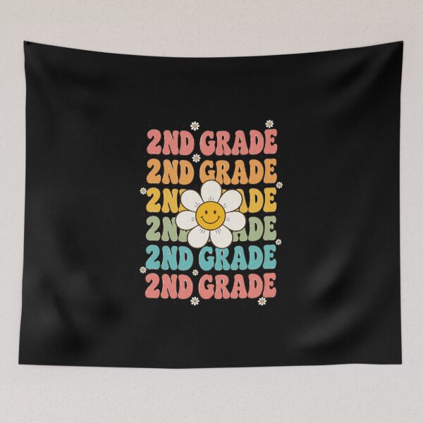 Item preview, Retro 2nd Grade Daisy Back to School designed and sold by msmeylin.