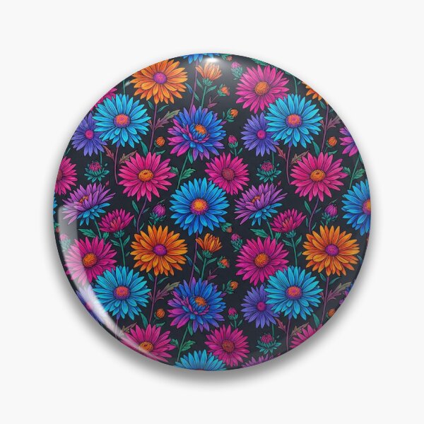 Item preview, Vintage Aster Flower - September Birth Month Floral Botanical Art designed and sold by OddlySticky.