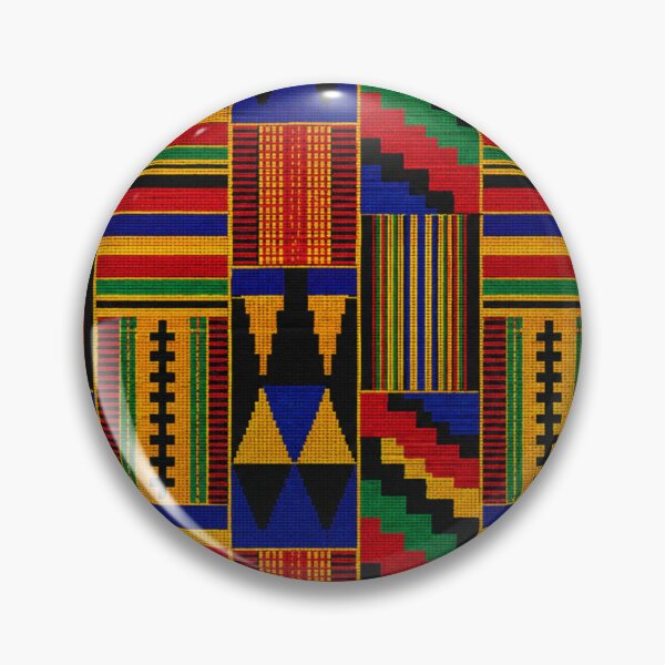 Item preview, Colorful Kente Cloth Style Pattern designed and sold by BlessedBlackBeautiful.