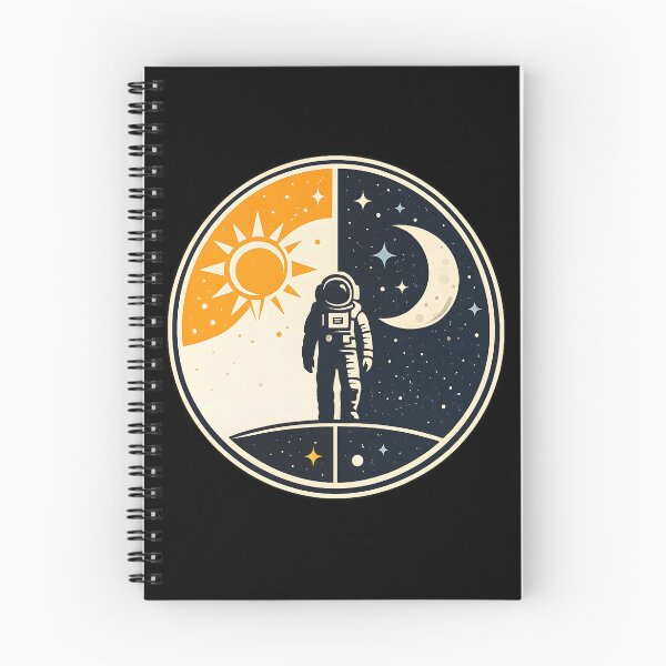 Item preview, Astronaut Day Night Sun Moon Space Design designed and sold by CreativeMindsetLab.