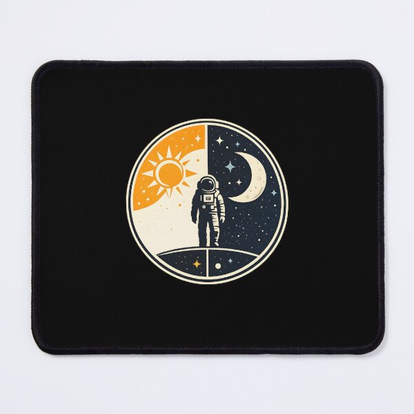 Item preview, Astronaut Day Night Sun Moon Space Design designed and sold by CreativeMindsetLab.