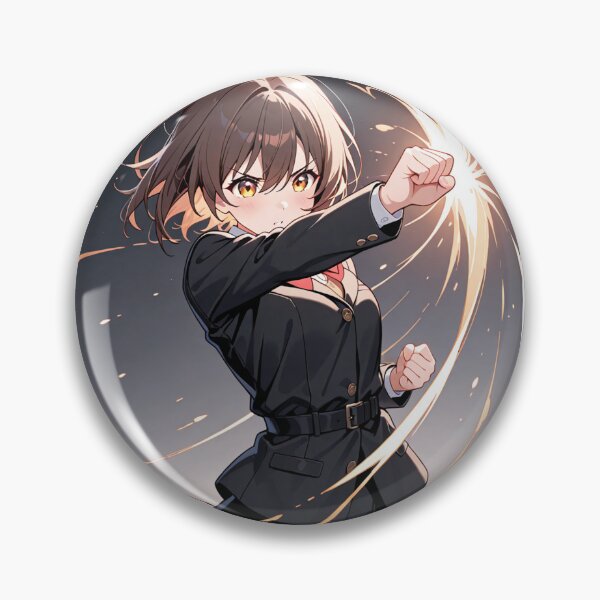 Item preview, Art - Stylized Manga Character, Energy and Action in the Anime Universe designed and sold by AnimeShin.