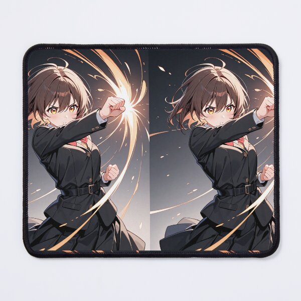 Item preview, Art - Stylized Manga Character, Energy and Action in the Anime Universe designed and sold by AnimeShin.