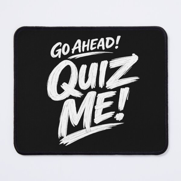 Item preview, Go Ahead! Quiz me! Back to School design. designed and sold by shorethings.