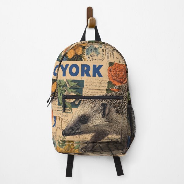 Item preview, Hedgehog Among Flowers and York Memories designed and sold by CoffeeinBloom.