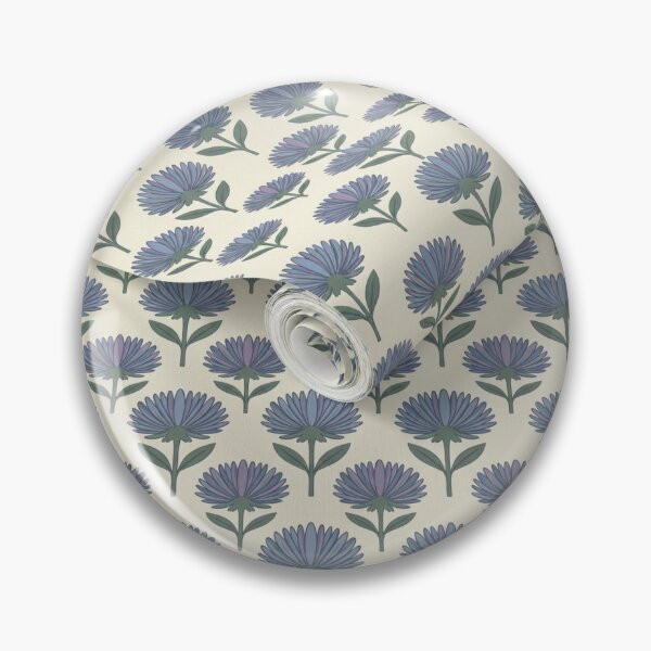 Item preview, Minimalist Aster Flower Line Art - Simple Dainty Floral Design designed and sold by OddlySticky.