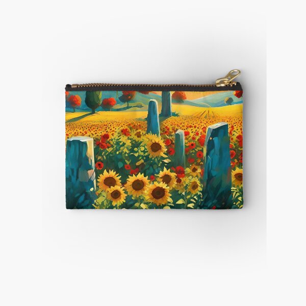Item preview, Litha Radiance - Sacred field of sunflowers and poppies designed and sold by NeyhineAngelionShop.