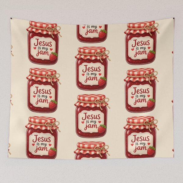 Item preview, Jesus Is My Jam designed and sold by Stubblejumper Artworks.