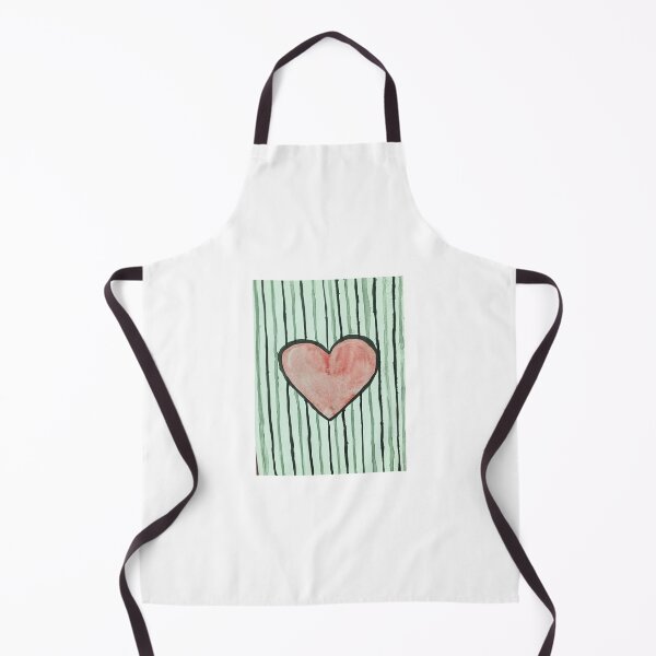 Item preview, corazón rayado designed and sold by SEAutiful.