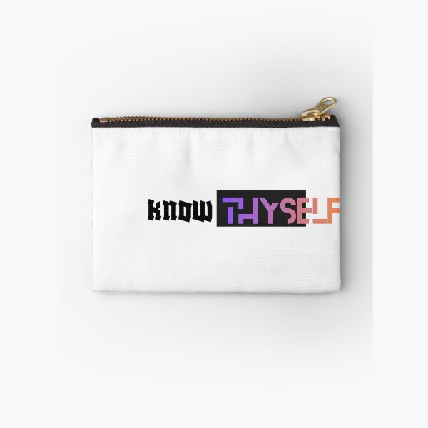 Item preview, Know Thyself Modern Typography Design designed and sold by MissLotusStudio.